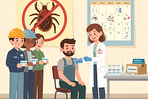 В «Челныводоканале» продолжается вакцинация сотрудников от клещевого энцефалита