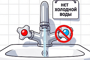 Что делать, если отключили воду?